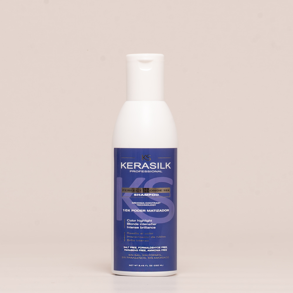 Kerasilk Perfect Blonde 10X Shampoo Matizador Para Rubios 250ml